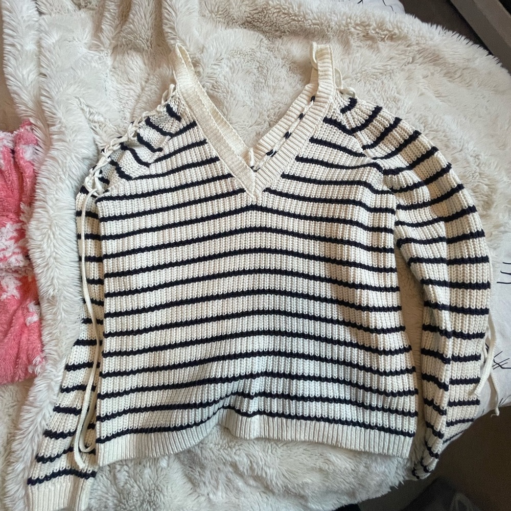 Stripped sweater